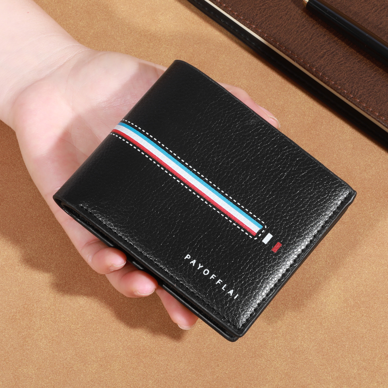 Slim Men's Wallet with Multiple Card Slots - Durable and Stylish Accessory for Everyday Use
