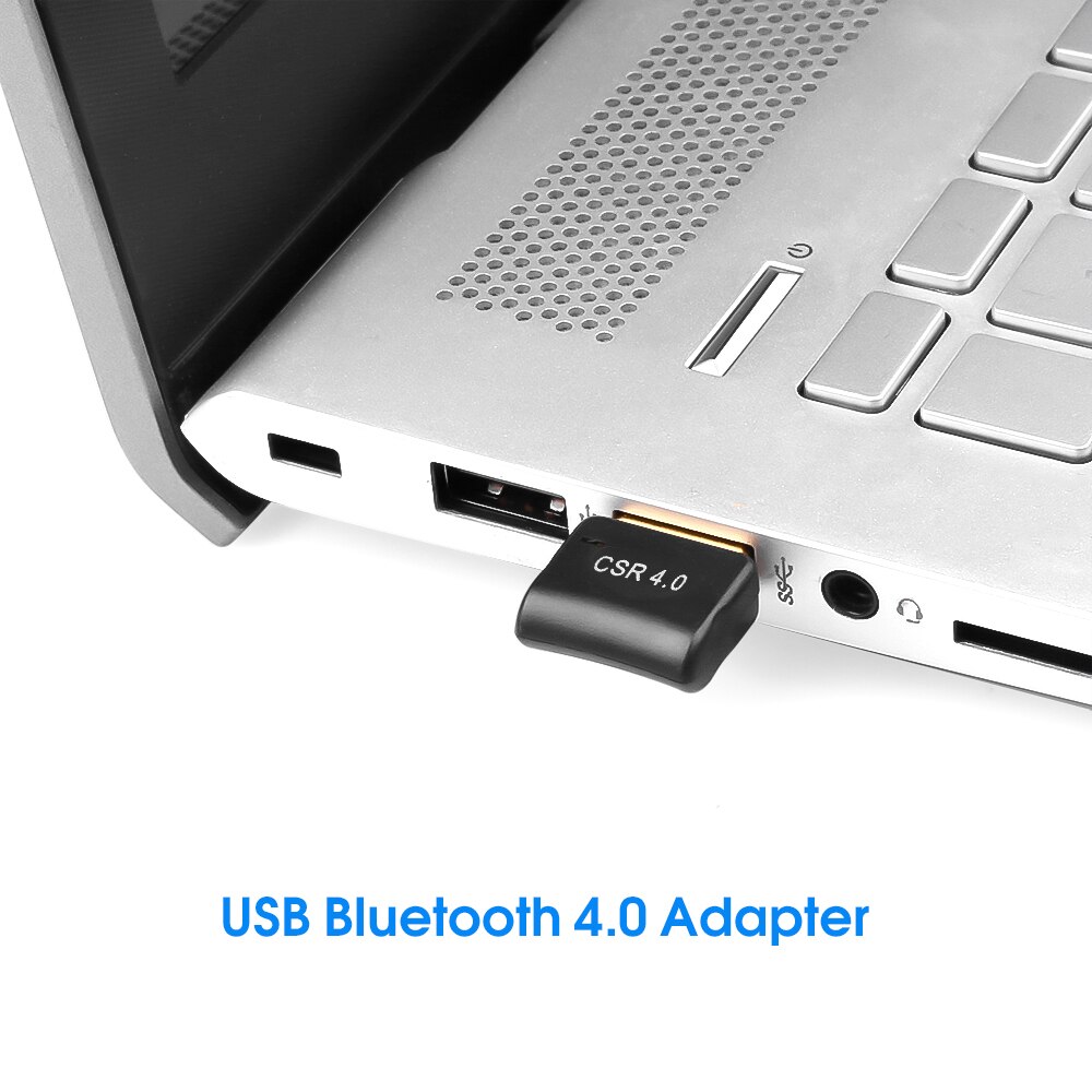 Kebidumei 新ミニusbワイヤレスbluetooth V4.0 デュアルモード無線ドングルアダプタトランスミッタWin7/8/10/vista/xp