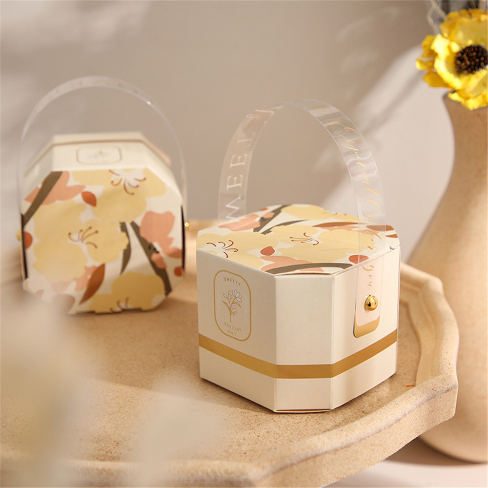 Caja de de dulces para mujer, bolsa de embalaje de papel, decoraciones misteriosas del Día de San Valentín, Pascua, 14 de febrero y Año , nueva: Caqui oscuro