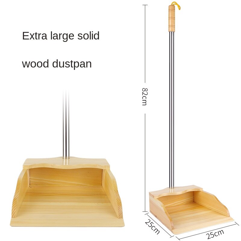 Sweeping Broom Bristle Hair Brush Dustpan Set Household Single Broom Combo Soft Hair Brush Hair Marvelous Wiper: Orange