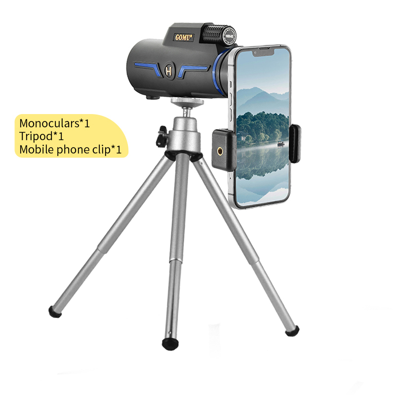Gafild Monoculaire 12 x 50 HD Télescope monoculaire étanche antibuée