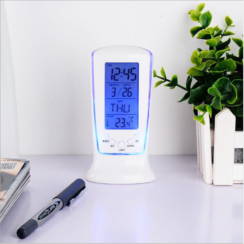 LED Alarm Clock Long Timer Alarm Clock Date Temperature Week Electronic Alarm Clock Alarm Clock Kitchen Timer