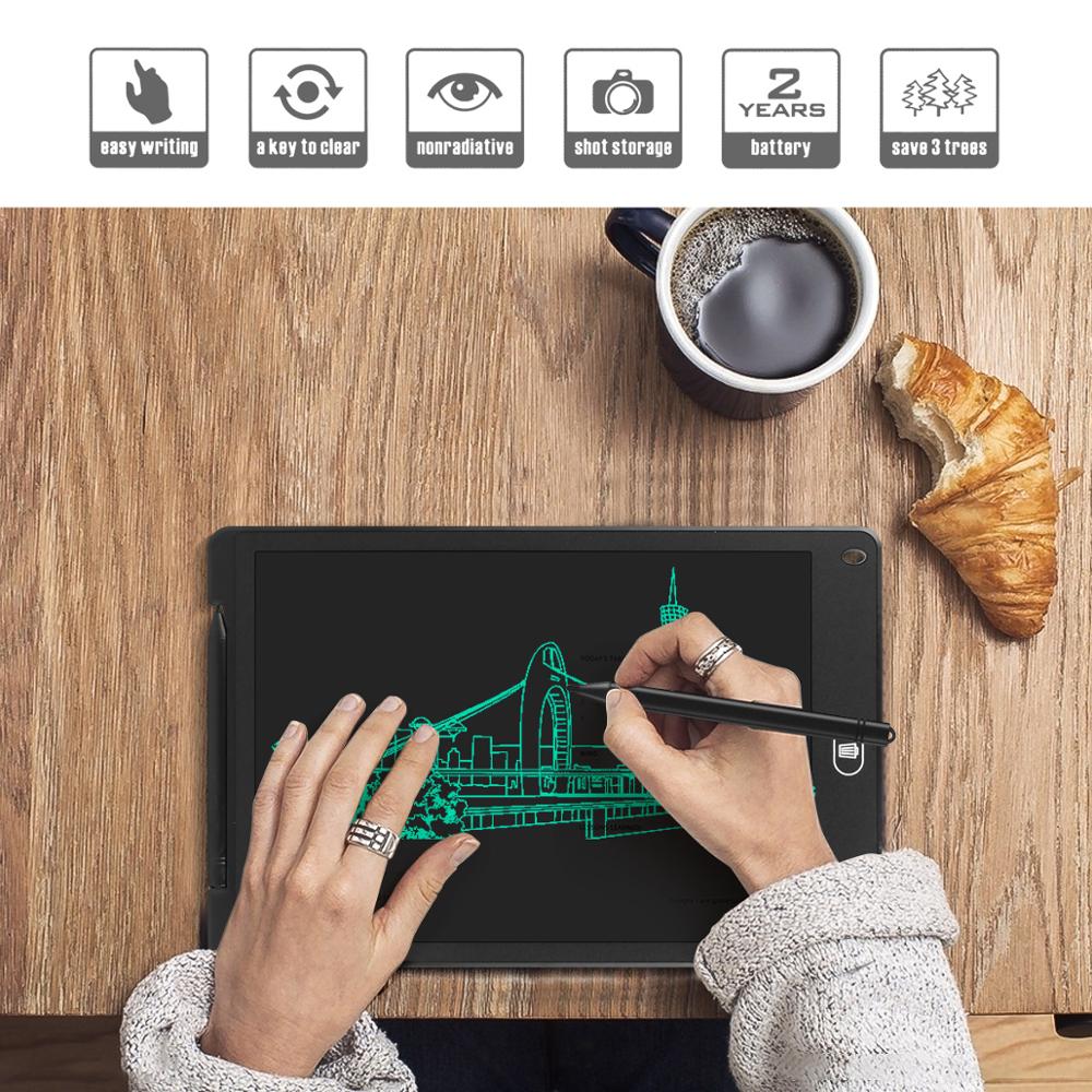 Lcd Tablet Elektronica Tekening Tablet Smart Lcd Schrijven Tablet Uitwisbare Tekentafel 12 Inch Licht Pad Handschrift