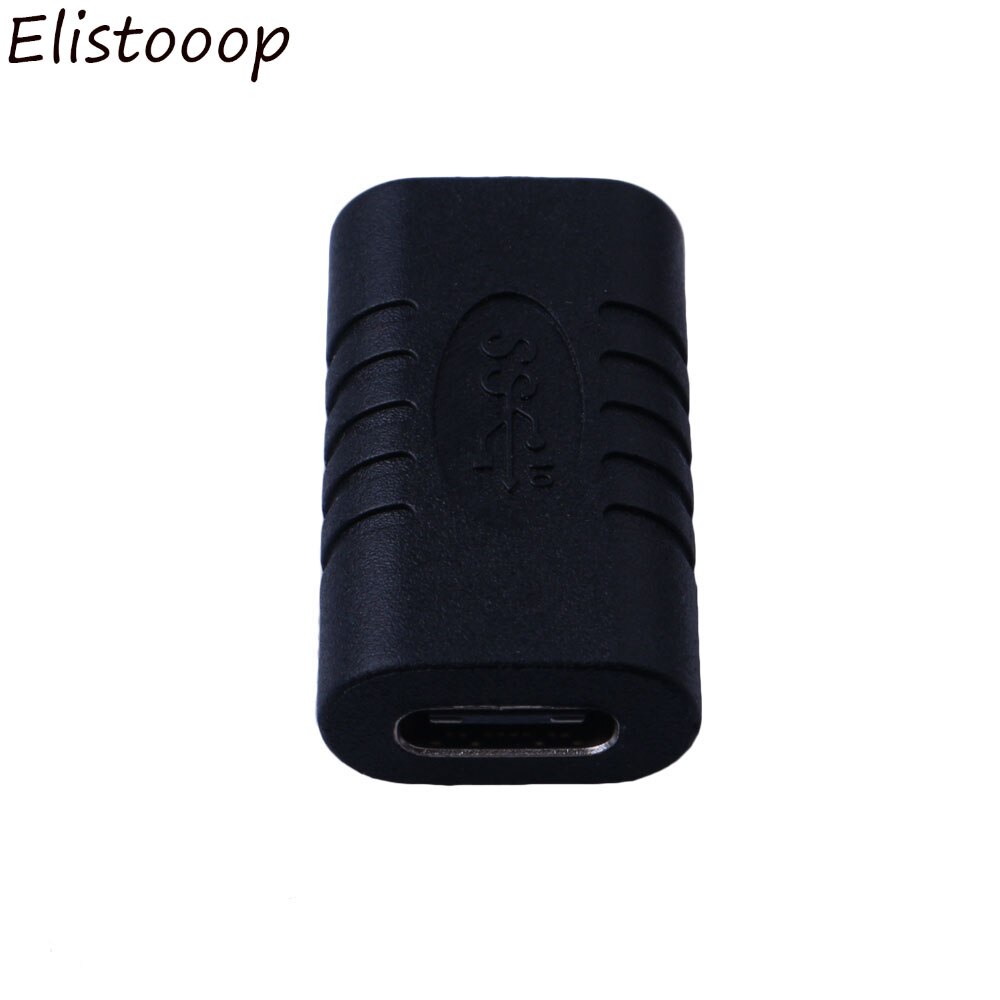 Usb 3.1 type c forlengelse usb-c-kontakt kvinnelig til kvinnelig kjønnsveksleradapter til samsung huawei xiaomi
