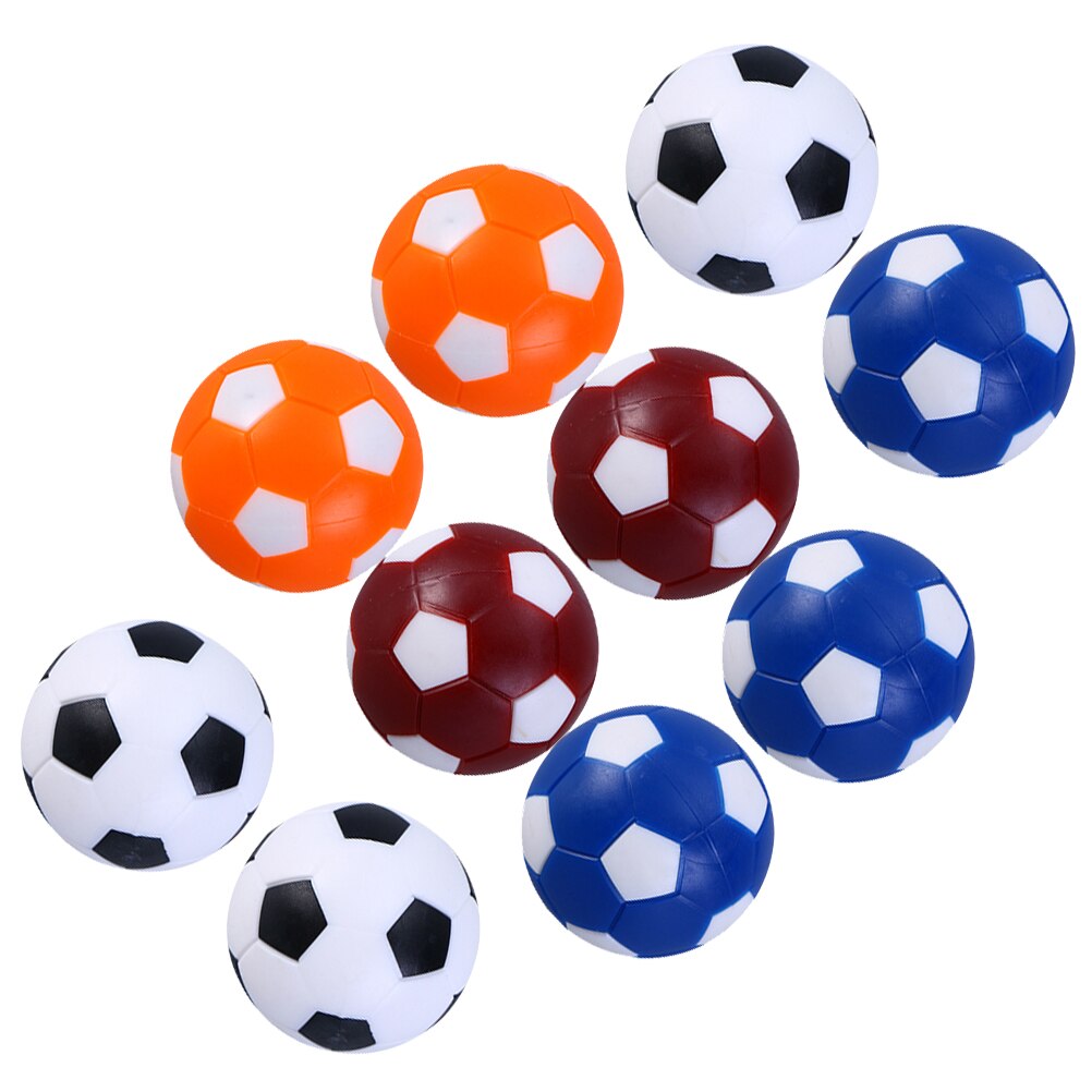 10szt. wytrzymały Tabela piłka nożna kulki Plastikowy Foosball zastąpienie Foosball