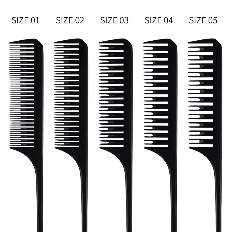 Dingln Haarkamm-Set – 2-teilig Aus Aluminium & Edelstahl, Anti-statisch Für Friseure & Home-Use