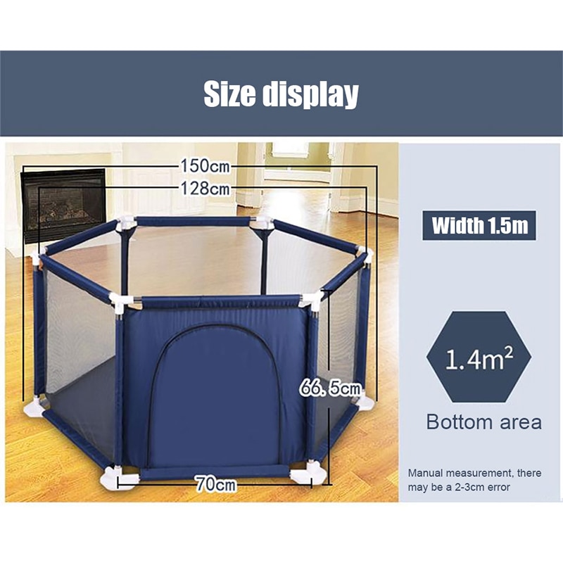 Box Voor Kinderen Kinderbox Zwembad Ballen Baby Box Met Tent Baby Spelen Yard Baby Hek Met Klamboe Baby Kasteel park