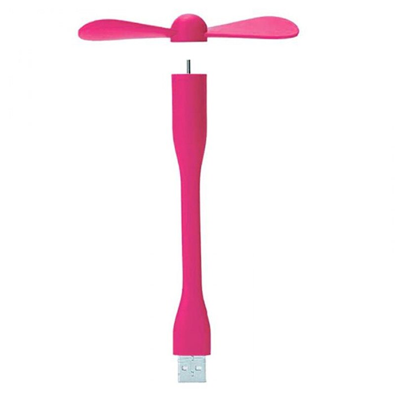 ! Flexible USB Mini Fan Portable Detachable Cooling Fan For PC Power Bank USB Devices