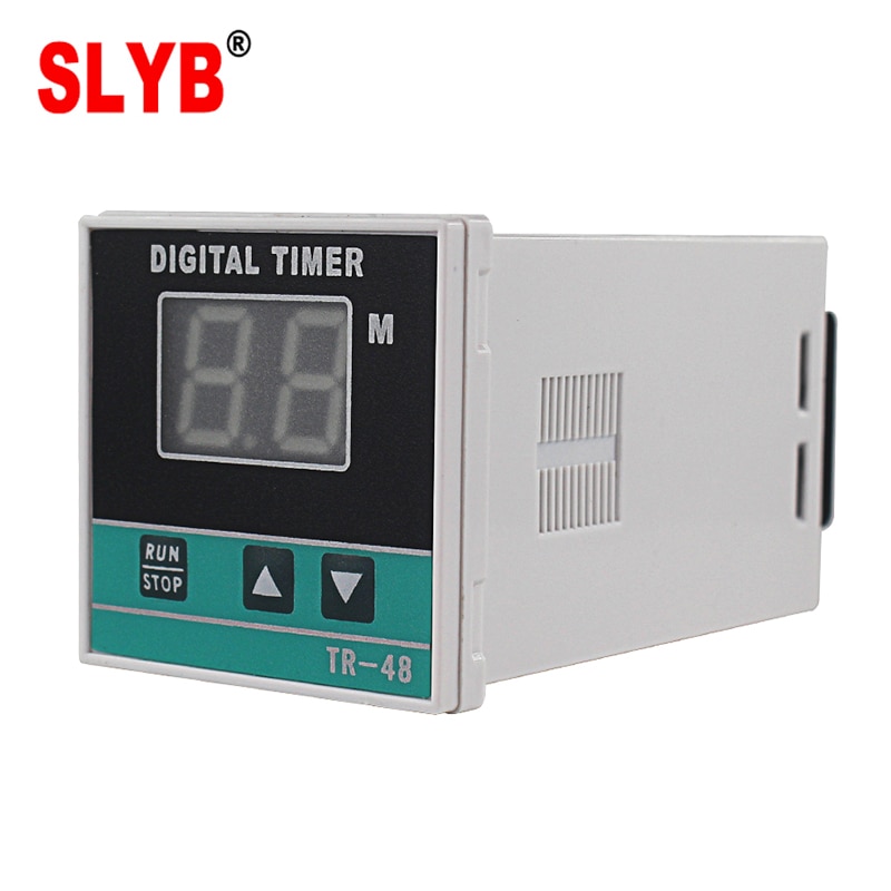 AC220V Digital Electric Gas Toaster Oven Timer Switch TR-48 0-99Minute for Kitchen