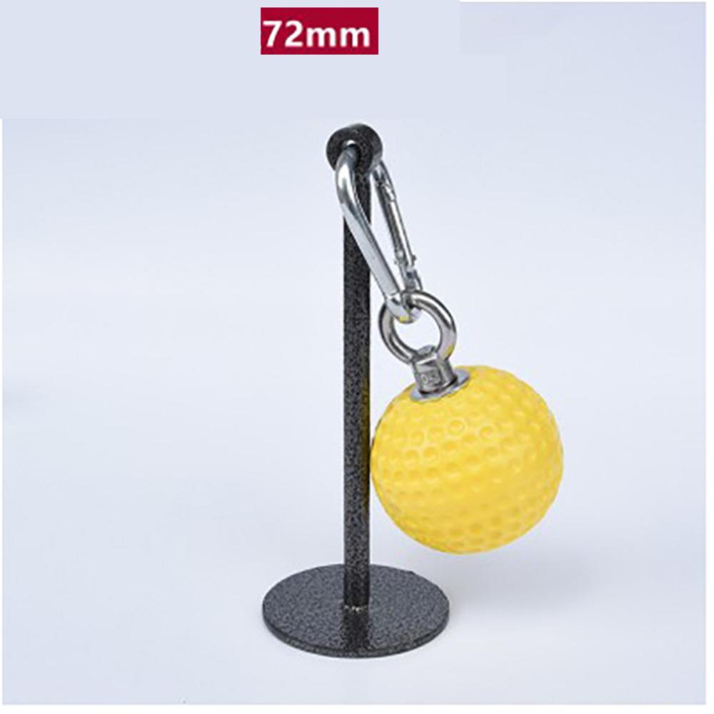 Boule de Force pour les doigts et les bras, entraînement de Force, escalade des poignets, haltères, haltères, manches de remerciement: 72mm