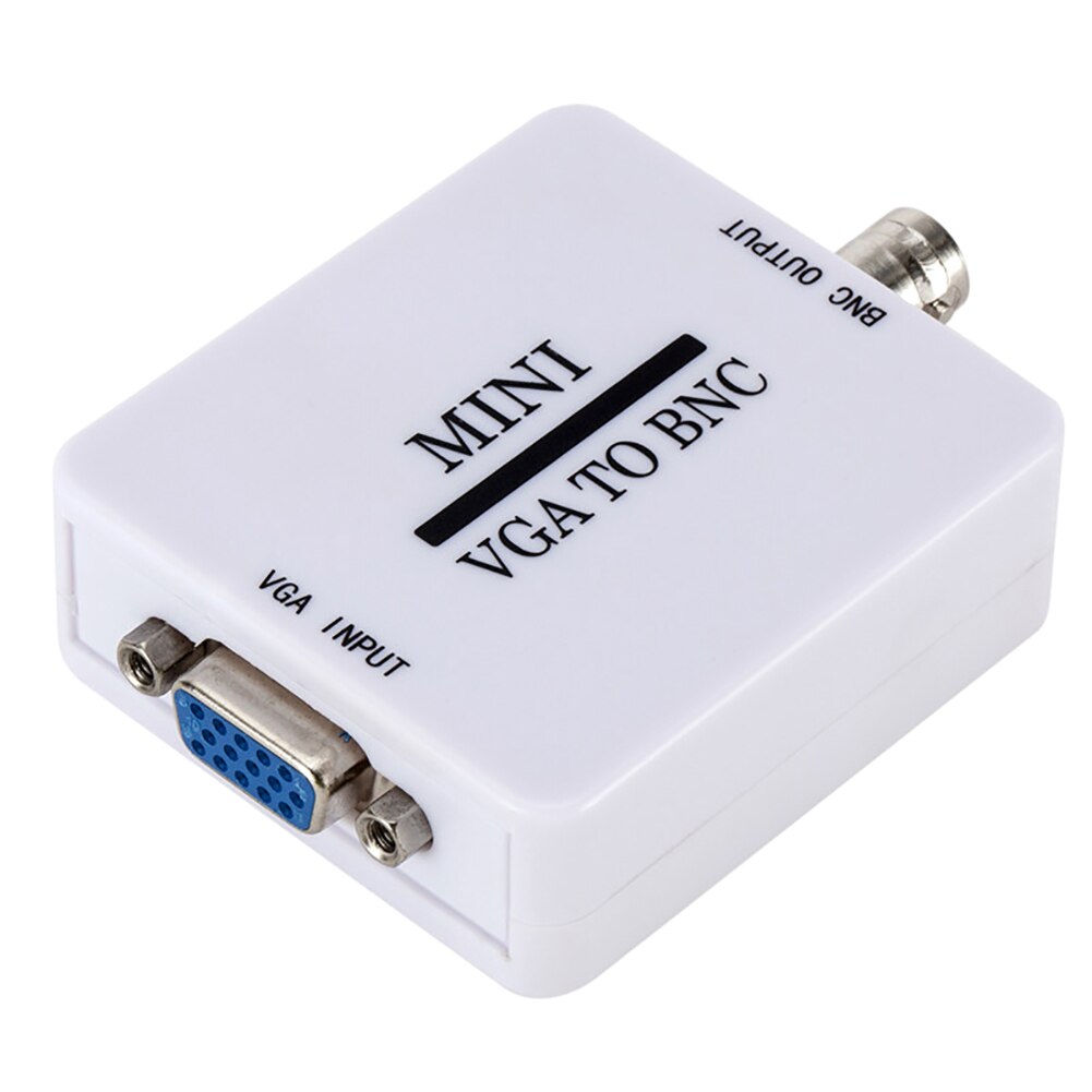 1 pièces HD VGA vers BNC convertisseur vidéo boîtier convertisseur Composite VGA vers BNC adaptateur convertisseur numérique pour moniteur HDTV