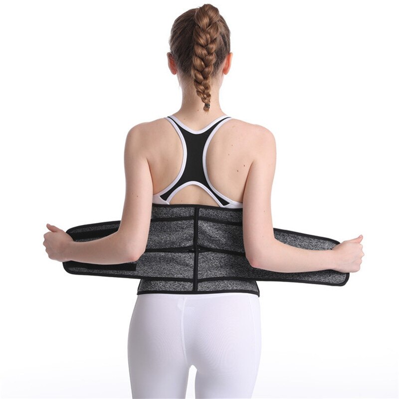 Dames sport taille corrigerende riem neopreen tailleband body shaping zweet buikband afslankende riem afslankende wraps buik vasthouden