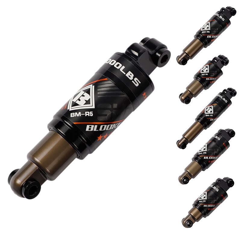 KUGOO-Amortiguadores hidráulicos para bicicleta de BM-R5, amortiguador trasero, para MTB, M365