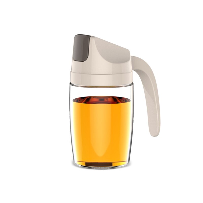 Auto Flip Olive Oil Dispenser Bottle 300ml-630ml Leakproof Condiment Container With Automatic Cap and Stopper Non-Drip for H051: A-300