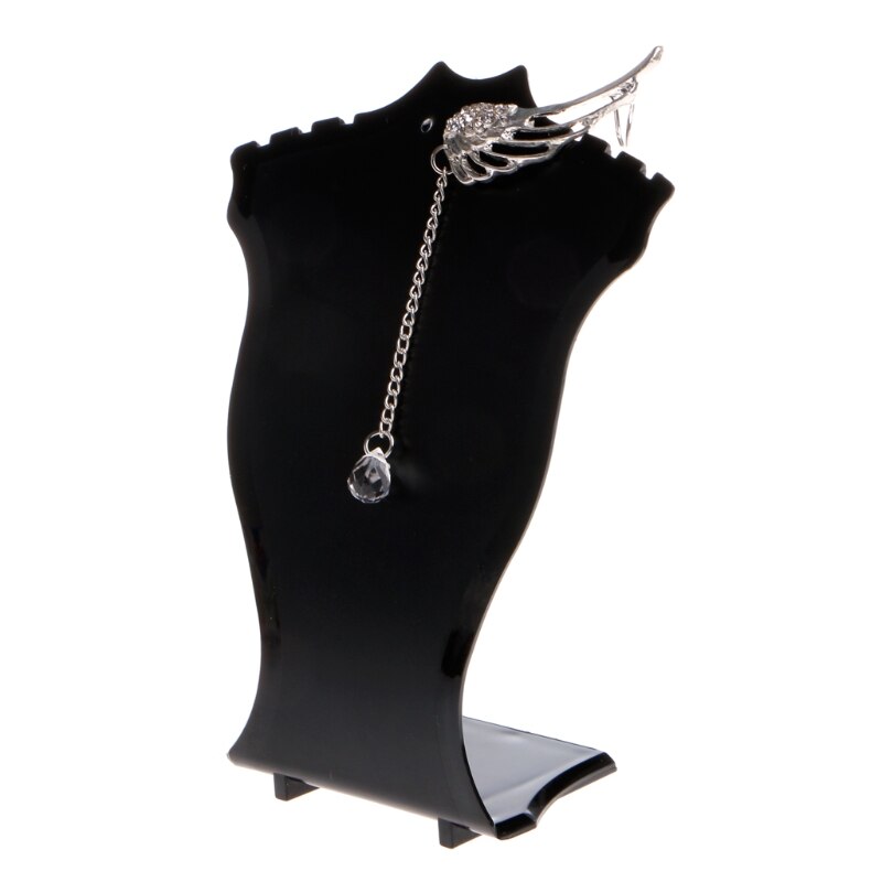 Plastic Hanger Ketting Ketting Oorbel Sieraden Buste Sieraden Hard Display Standhouder