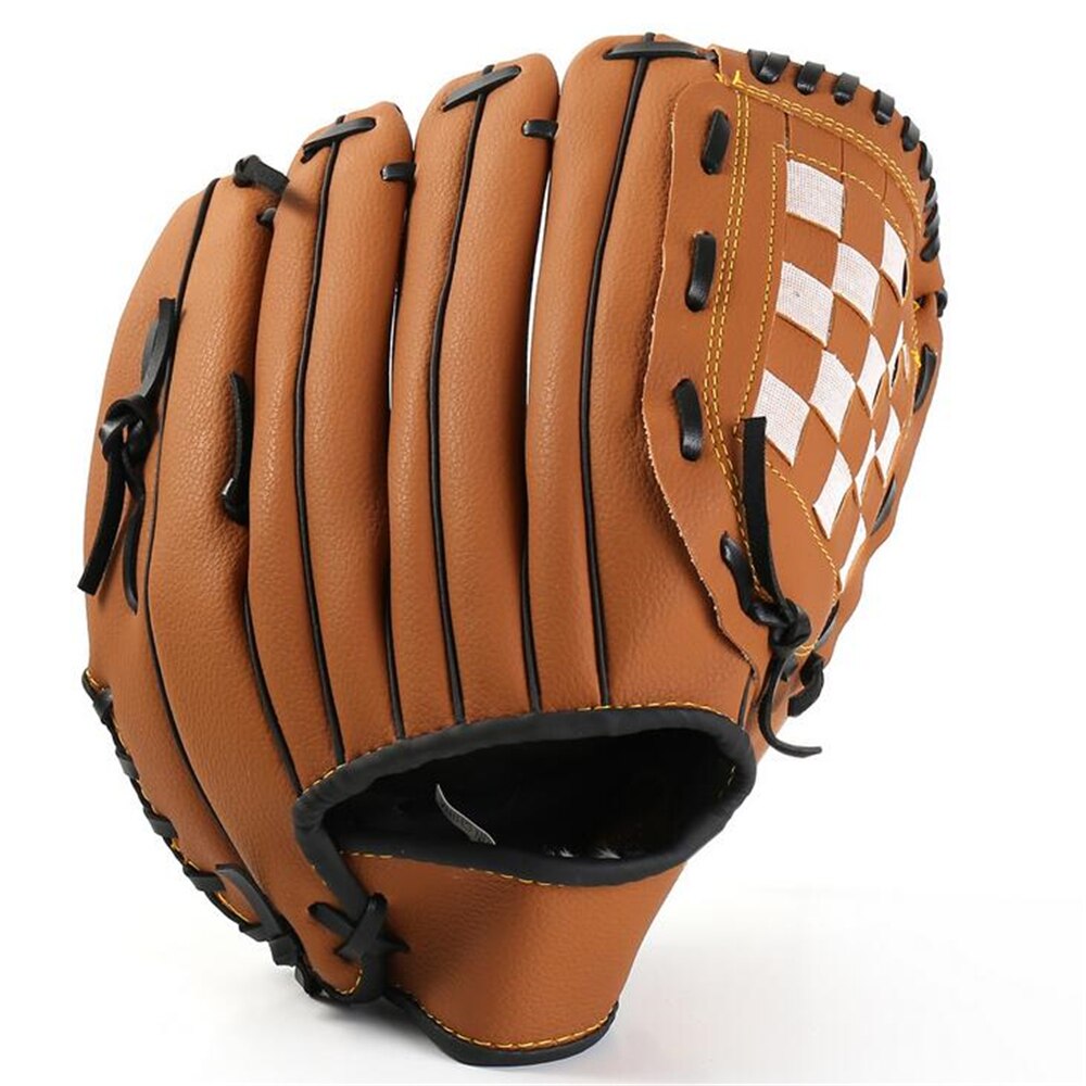 Outdoor Sports Baseball Glove Softball Practice Equipment Size 9.5/10.5/11.5/12.5 Left Hand for Adult Man Woman Training