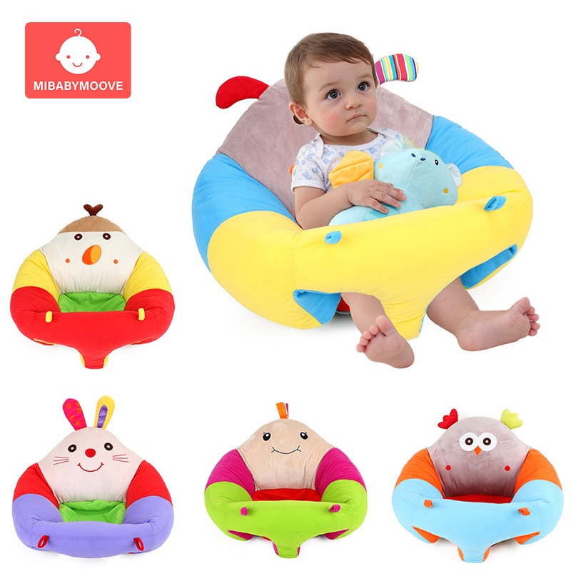 Dessin animé coton bébé assis coussin soutien enfants infantile bébé siège canapé chaise enfant en bas âge sécurité bébé alimentation chaise