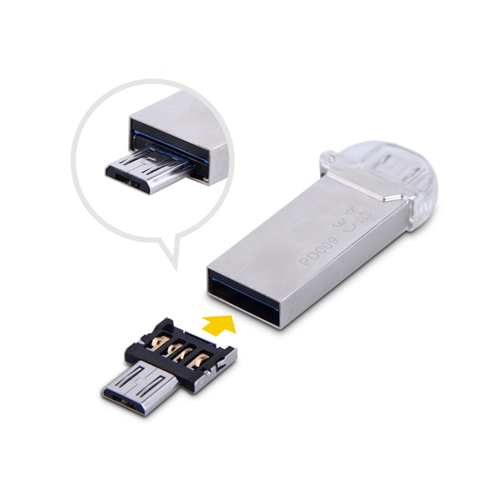 Cabo adaptador micro usb para usb 5 pçs/lote, para xiaomi samsung, huawei htc para otg phone