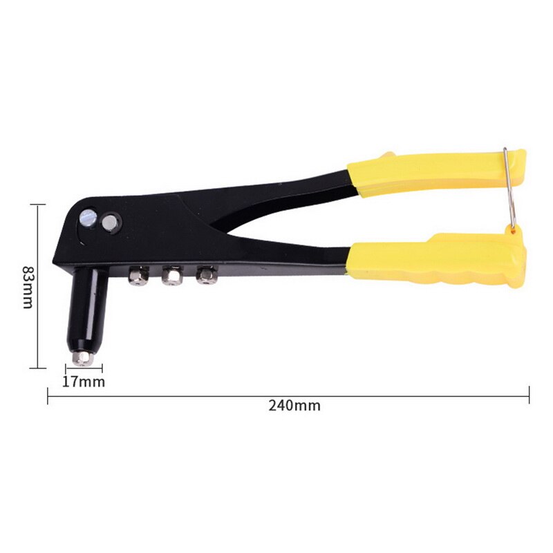 Manual Rivet Gun Double Handle Pop-Up Repair Manual Tool Rivet Nut Setting Tool Nut Setter Hand Riveter