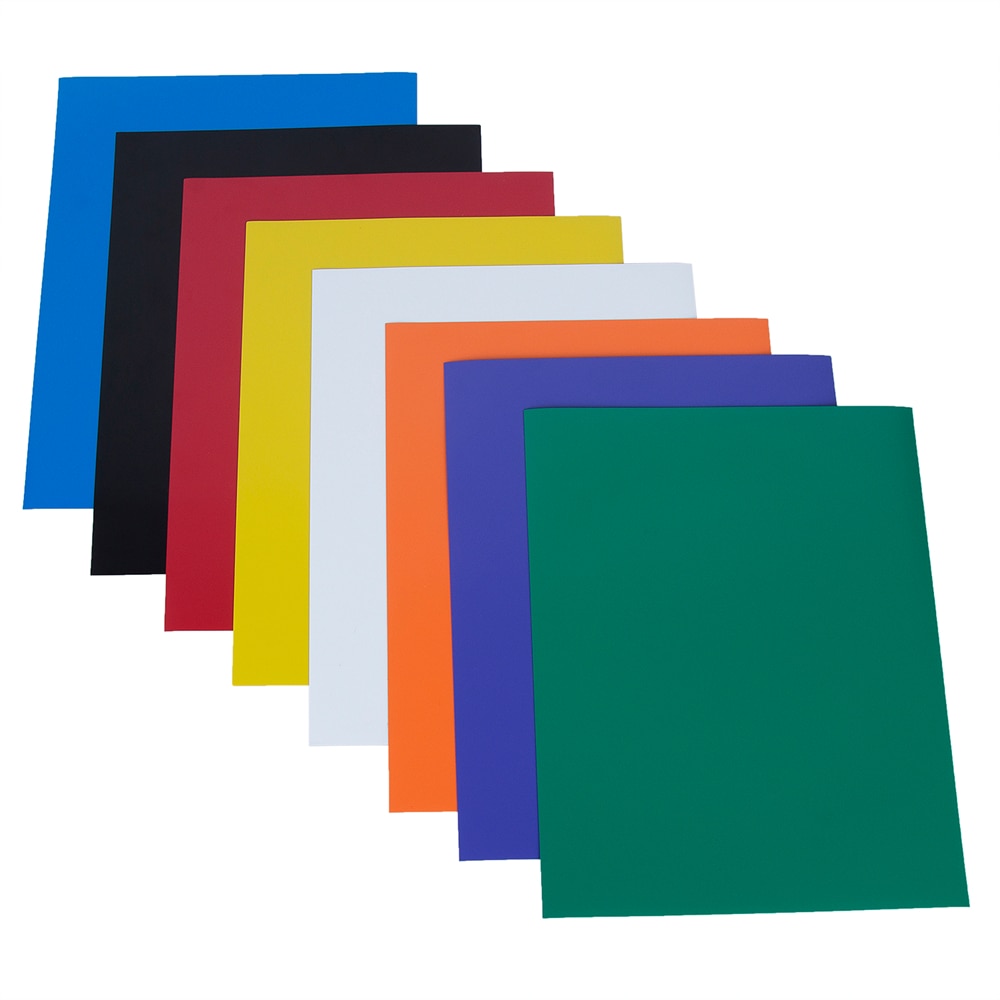 1Pc 8 Kleur Rubber Magnetische Flexibele Magnetische Vel A4 Maat 0.5Mm Papier Magnetische Stickers Koelkast Magnetische Papier