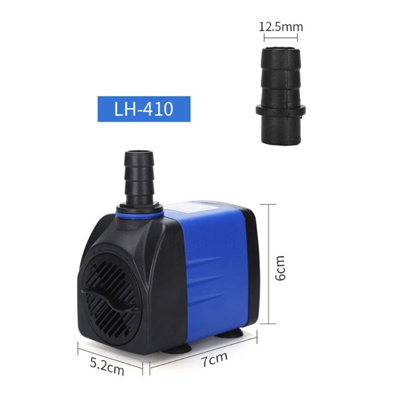 Eu plug 220-240v dompelpomp voor fonteinfilter aquarium waterpomp: Type d