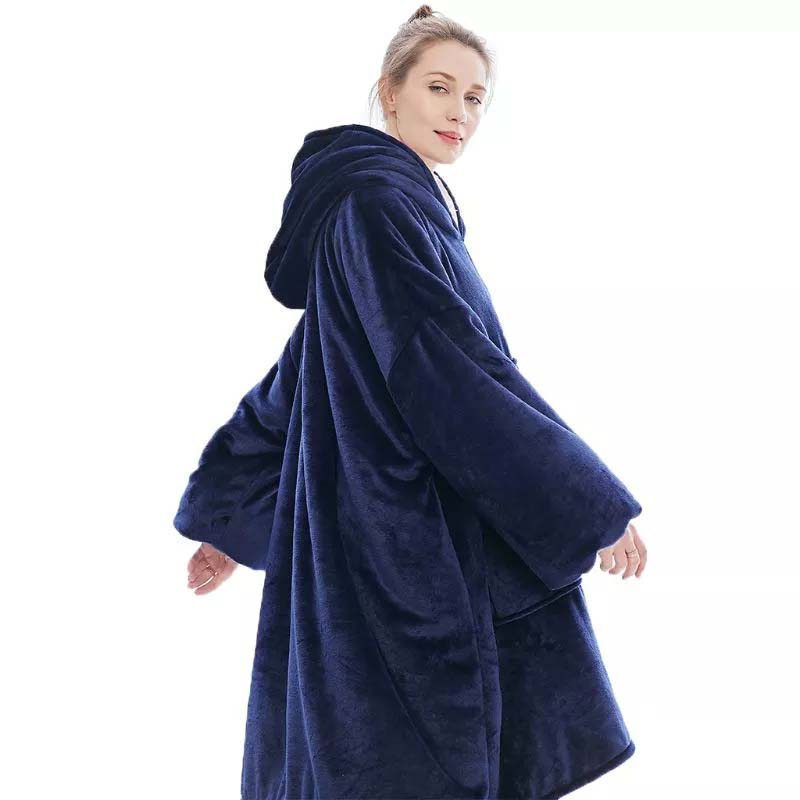 Verdikte Moederschap Vrouwen Flanel Babywearing Zwangerschap Hoodies Baby Tv Deken Gezellige Oversized Hooded Sweatshirt Multicolor