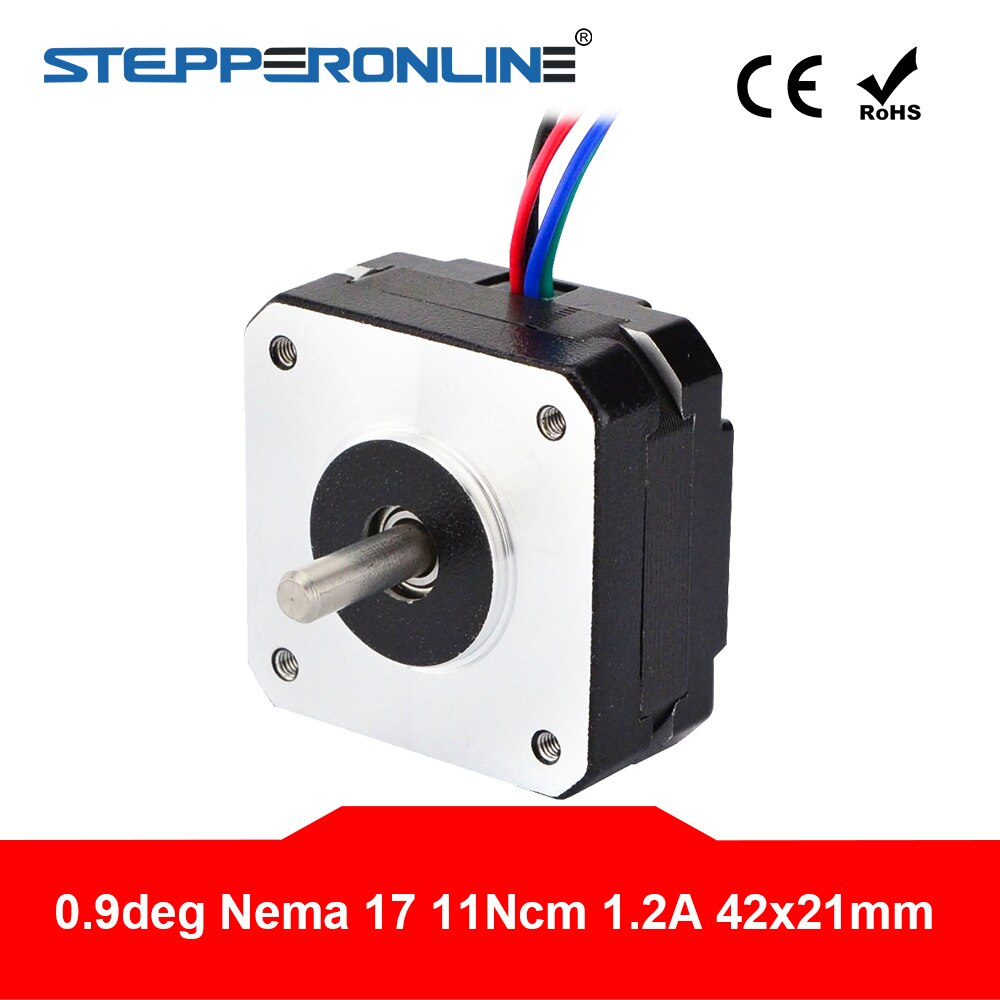 0.9 Graden Nema 17 Stappenmotor 11ncm/15.6Oz. In 1.2A 42X42X20Mm 4-Lood Nema17 Stap Motor Diy Cnc 3D Printer