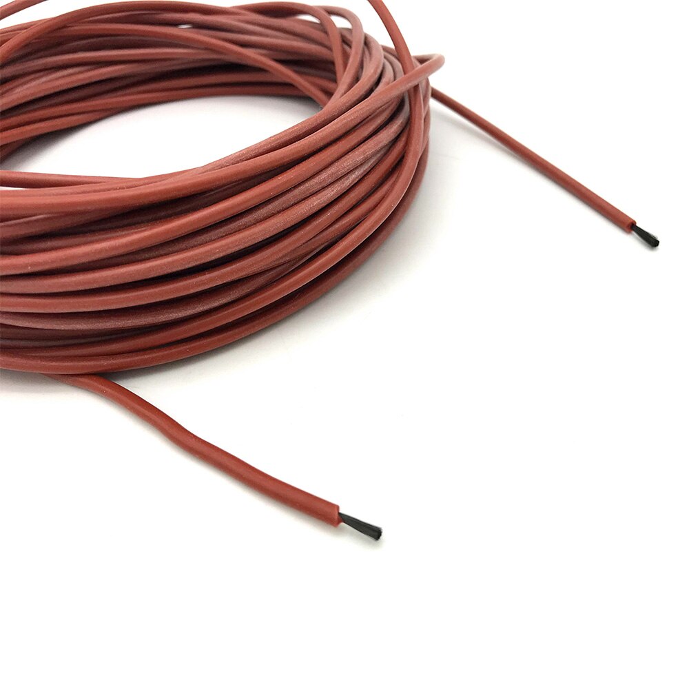 Minco Warmte Carbon Fiber Verwarming Kabel 12K Warme Vloer Kabel Voor Anti-Bevriezing Planten Bodem Warmte 33 Ohm/M Infrered Warmte Kabel 10M