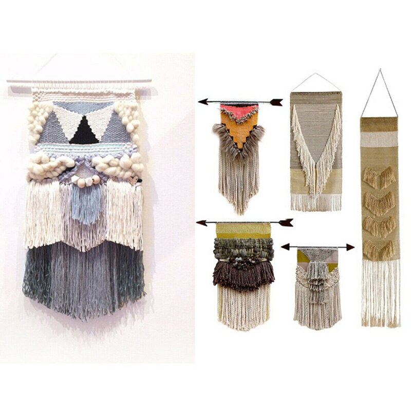 Looms Wooden Tapestry Hand-Knitted Machine DIY Woven Set Weaving Loom Kit