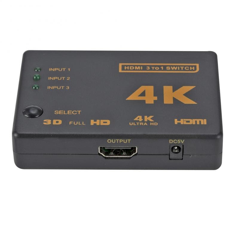 Splitter Full HD 1080P 4K * 2K Hdmi Video Switch Switcher Hdmi Split 3 In 1 HDMI Hub Voor Dvd Hdtv
