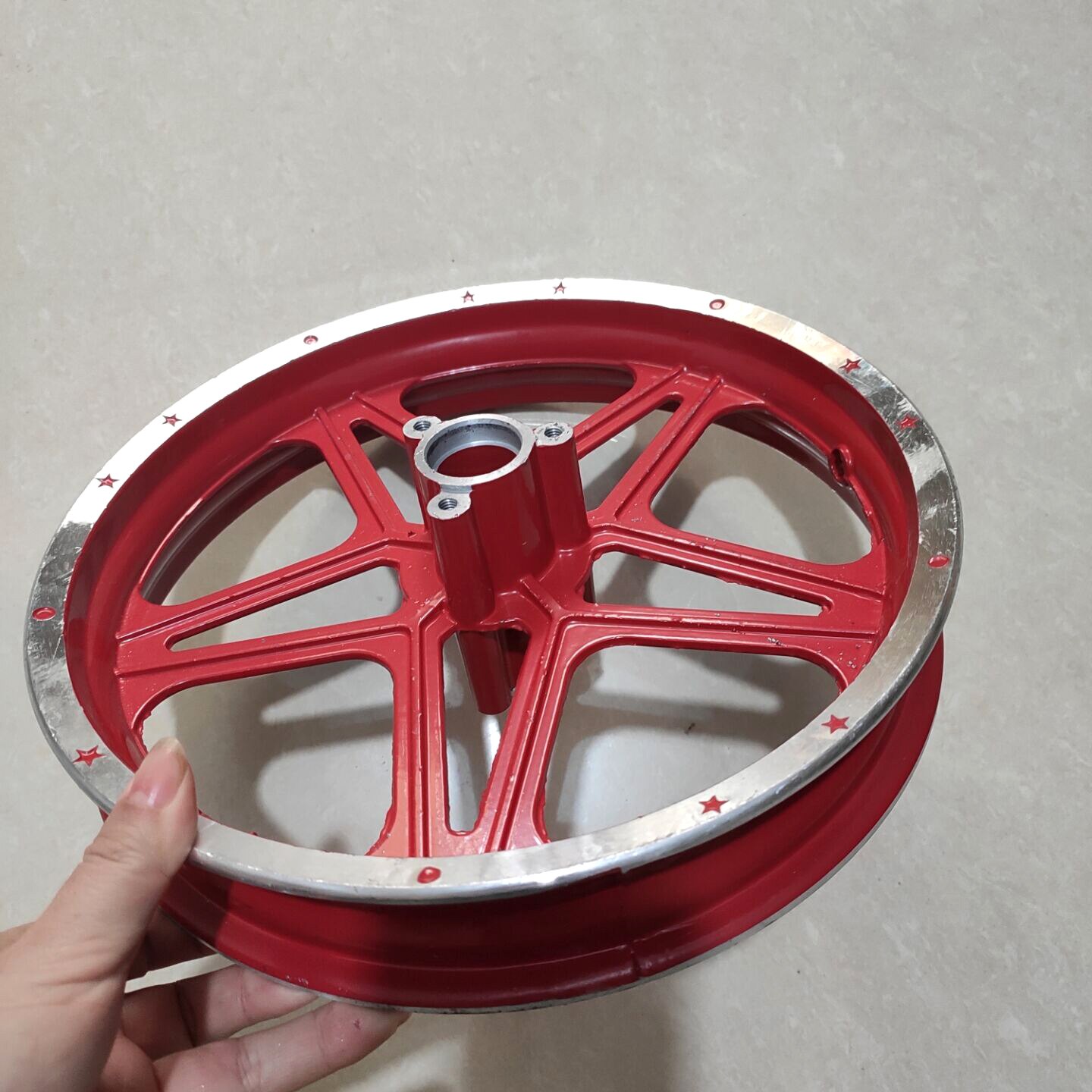 Rubber Motorcycle Tyre 2.50-10 Inner Tube Outer Trye,front and Rear Wheel ,wheel Hub: front hub