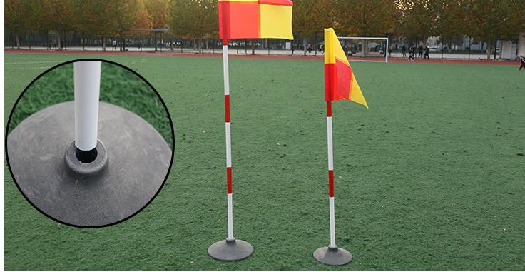 1 stk vanninjeksjonsbase fotball dørstang flagg logo bar treningsutstyr skilt hindermarkeringsstang