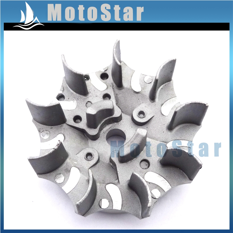 Volante de inercia ligero para motor de 47cc y 49cc, Minimoto china, Mini Moto de bolsillo, ATV, Quad Crosser