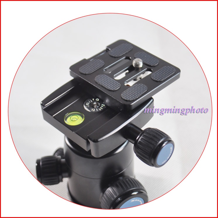 Tripod Monopod Quick Release Plate with 1/4" TY-50X for Sirui Ball Head K10X K20X K30X G10X G20X Tripod Head DSLR Camera