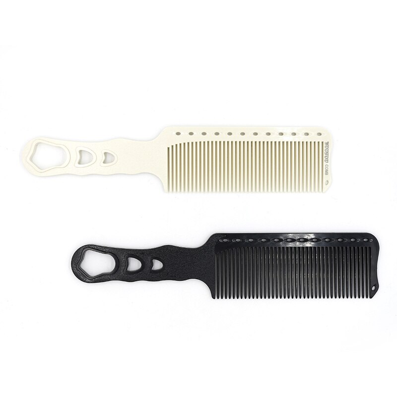 Pro 1 stuks antistatische kapperskam voor het knippen van haar, hars, hittebestendige tondeuse, kapperskam voor mannen, duurzaam en