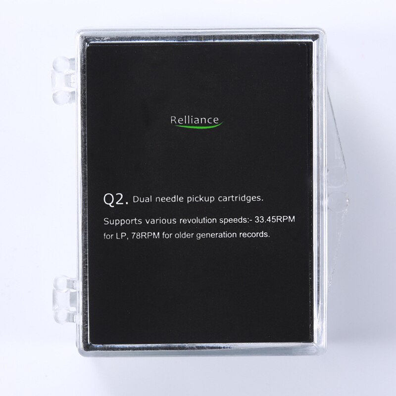 Dual Naald Stereo Stylus Draaitafel Cartridge Duurzaam Draagbare Dubbele Pins Pickup Accessoires