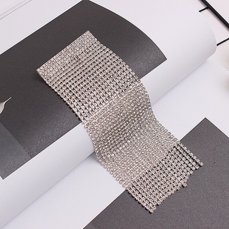 [EAM] Neue Frühling Sommer Strass Quasten Blingbling Persönlichkeit Zubehör Broschen Frauen Flut Alle-spiel JR933