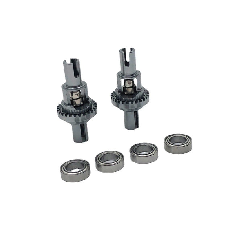Diferencial de actualización de metal WLtoys 1/28 284131 K969 K979 K989 K999 P929 P939 MINI-Q MINI-Z piezas de coche RC: Gris oscuro