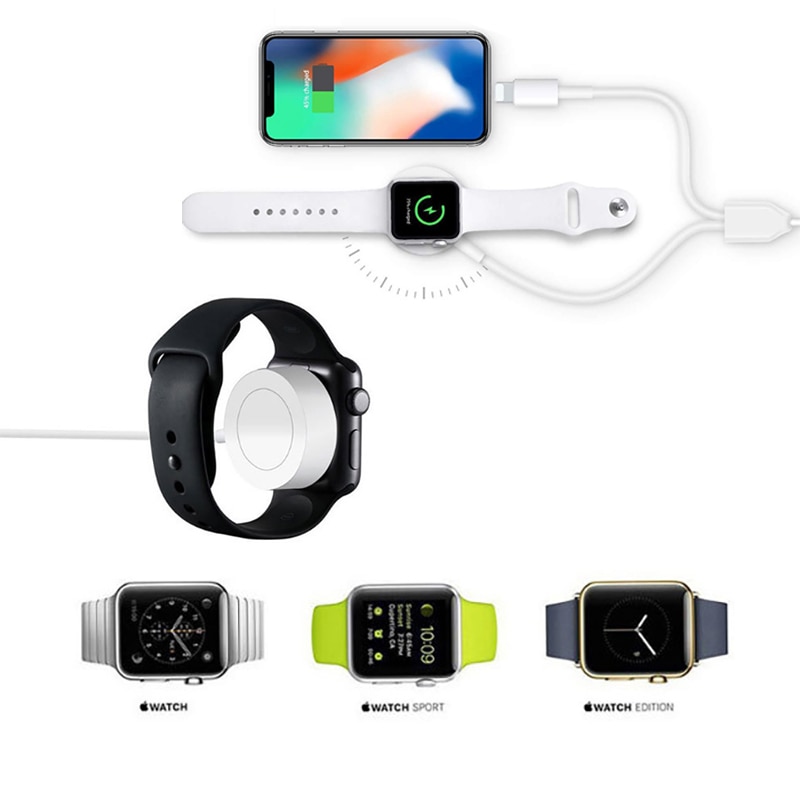 3 w 1 bezprzewodowa ładowarka indukcyjna stojak na iPhone X XS Max XR 8 Airpods Apple Watch 2 w 1 stacja dokująca stacja dokująca 3w1