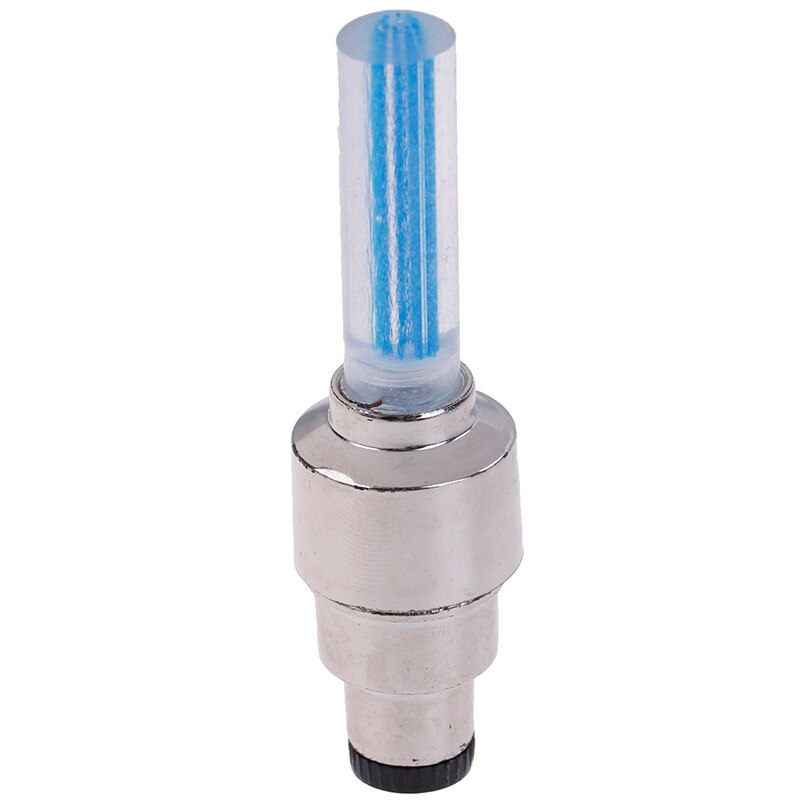 1pc fiets auto motor verlichting band ventieldoppen wiel spaken led verlichting fiets accessoires auto styling 4 kleuren: Blauw