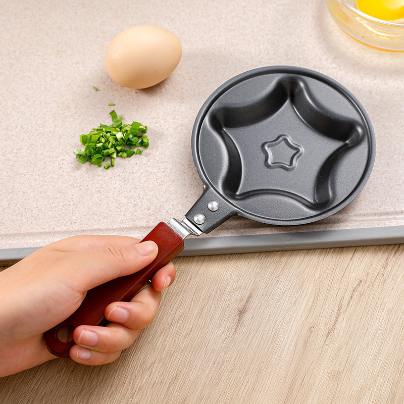 Cute Egg Pancake Maker Stainless Steel Egg Pancake Forms Kitchen Egg Cooker Tool For Kid Frying Egg Mold Pan Love Heart