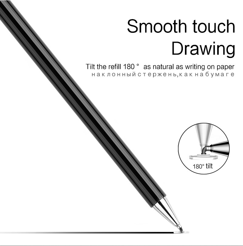 Screen Stylus Pen Voor Apple Iphone 12 11 Pro Max 6 7 8 Plus X Xs Xr Voor Samsung Huawei xiaomi Oppo Vivo Smart Phone Touch Potlood