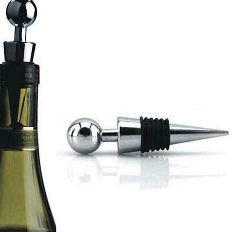 Bottle Stopper Wine Cork Vacuum Reusable Plug Stainless Steel Sealer Sealed Caps