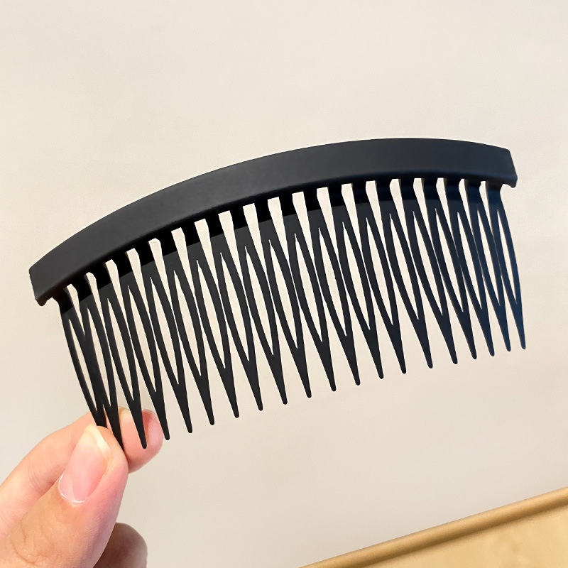Grampo de cabelo fosco minimalista estilo coreano, franja feminina, estilo de cabelo, acessórios de cabelo elegantes e versáteis para uso diário: Lavanda