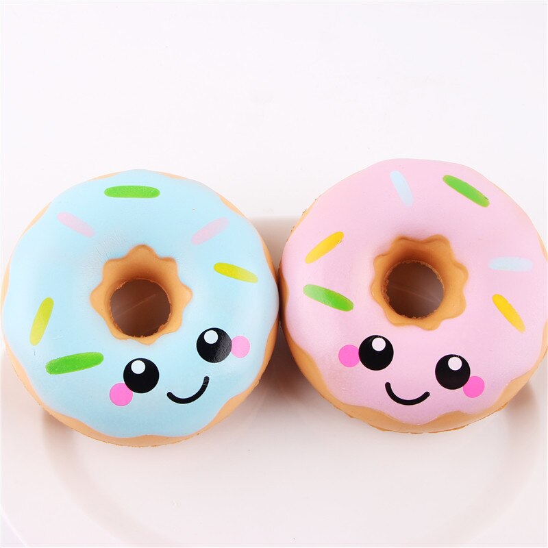 Singola Vendita Squishy squishy Dello Stress Decor Giocattoli Colourful Ciambella Profumato Lento Aumento Giocattolo Antistress giocattolo di Decompressione