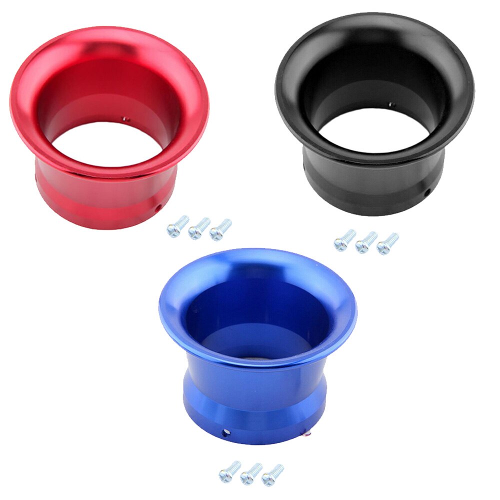 Embudo Angular de turbina para filtro de aire, pila de velocidad de 50mm, para carburador PWK24 PWK26