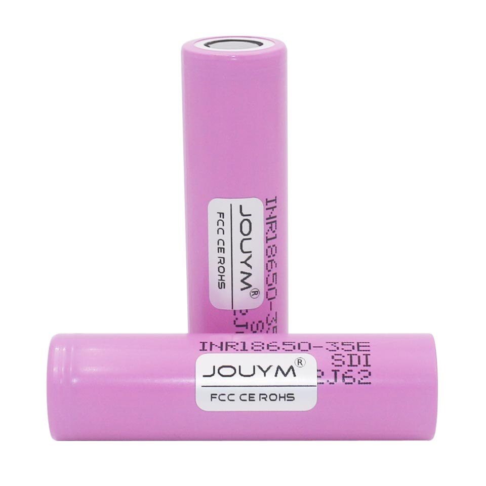 Jouym 18650 Batterij INR18650-35E 3500Mah 3.7V Li-Ion Oplaadbare Batterij