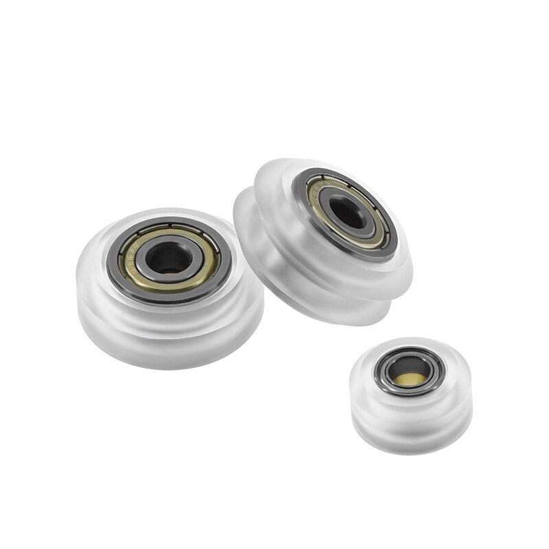 10 stk/parti cnc openbuilds hjul pom med lejer store modeller passive runde hjul mellemhjul tandhjul perlin hjul til ender 3 blåere