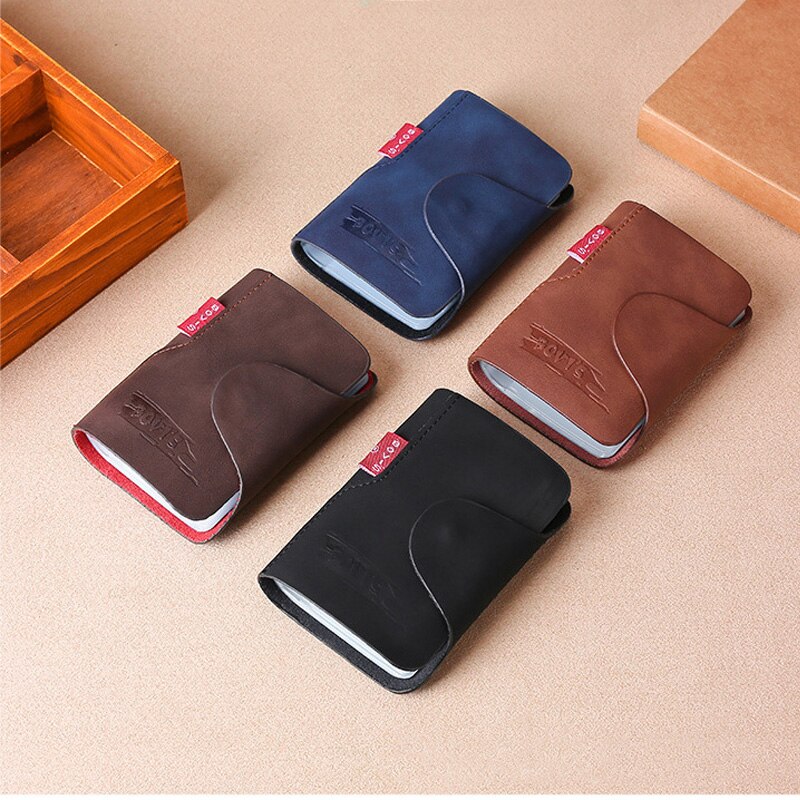 Kudian urso couro do plutônio titular do cartão de visita caso de cartão de crédito feminino masculino pequeno organizador do cartão carteira porte carte bih003 pm49