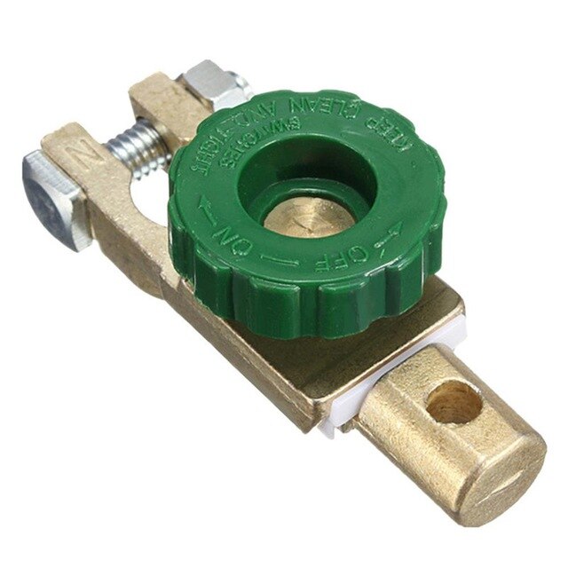 Car Battery Switch Battery Cut-off Switch Protector Battery Leak-proof Terminal Car Quick Power-off Switch Auto Car Accessories: Default Title